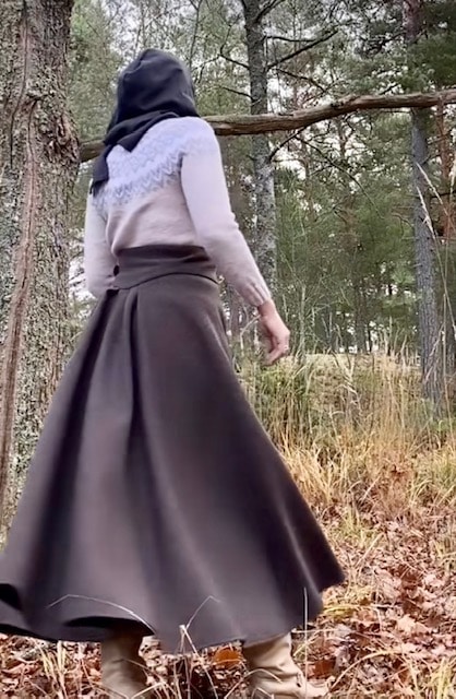 Wool skirt Finnish Wool